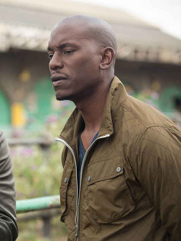 Roman Pearce Fast & Furious 6 Brown Cotton Jacket