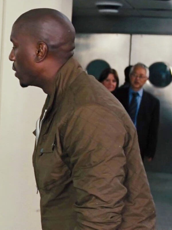 Roman Pearce Fast & Furious 6 Brown Cotton Jacket
