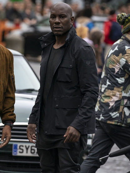 Roman Pearce Fast & Furious 9 Black Cotton Field Jacket