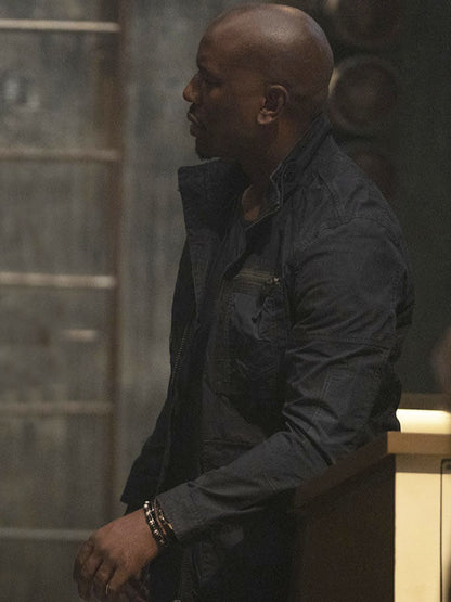Roman Pearce Fast & Furious 9 Black Cotton Field Jacket