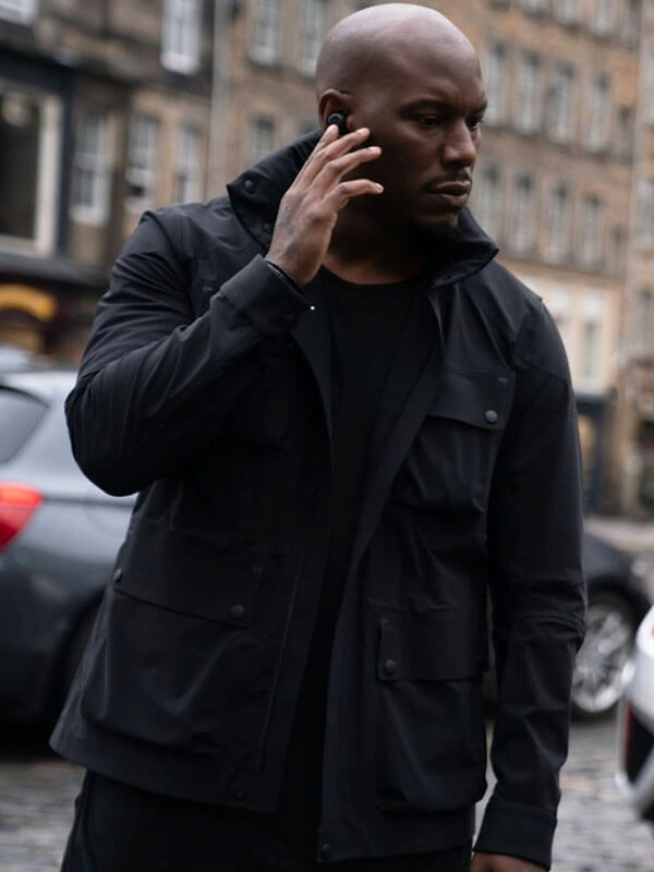 Roman Pearce Fast & Furious 9 Black Cotton Field Jacket