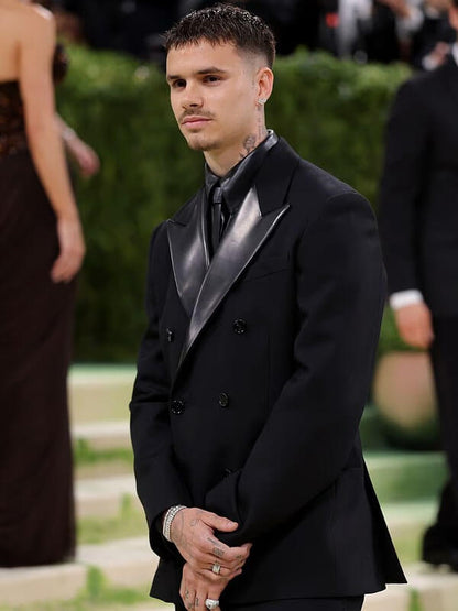 Romeo Beckham Met Gala 2026 Black Wool Blazer