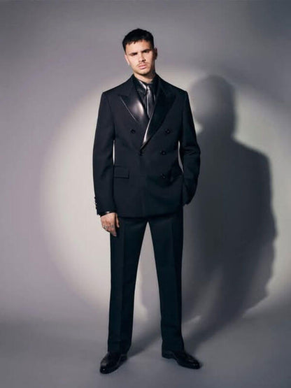 Romeo Beckham Met Gala 2026 Black Wool Blazer