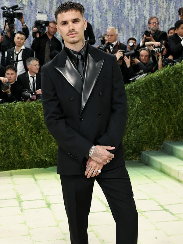 Romeo Beckham Met Gala 2026 Black Wool Blazer