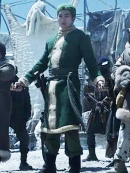 Roronoa Zoro One Piece Season 02 Green Wool Coat