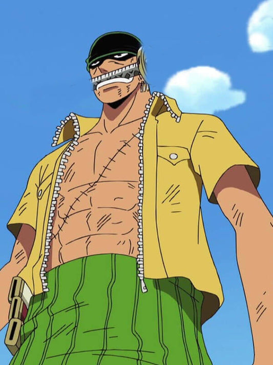 Roronoa Zoro One Piece Season 04 Yellow Cotton Jacket