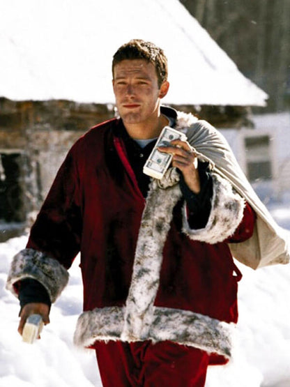Rudy Duncan Reindeer Games Santa Costume Coat
