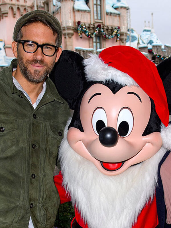 Ryan Reynolds Suede Leather Jacket 
