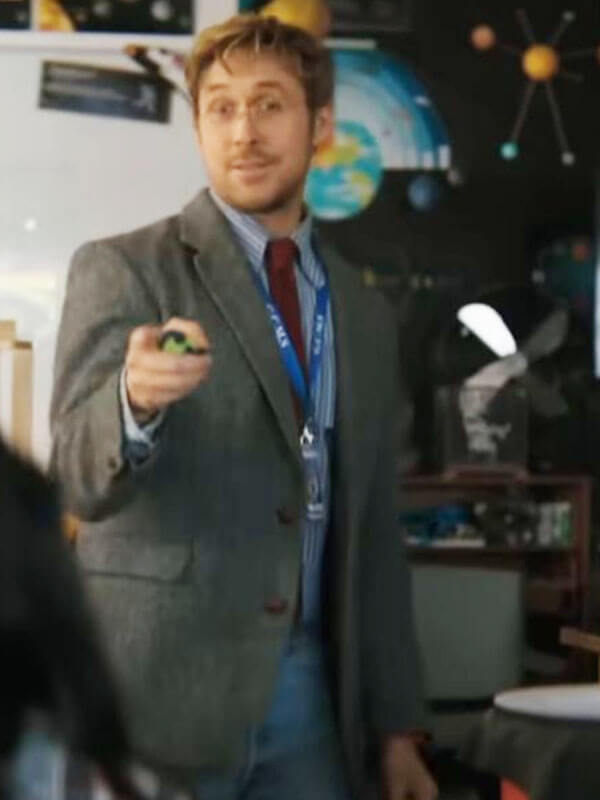 Ryland Grace Project Hail Mary Grey Wool Jacket