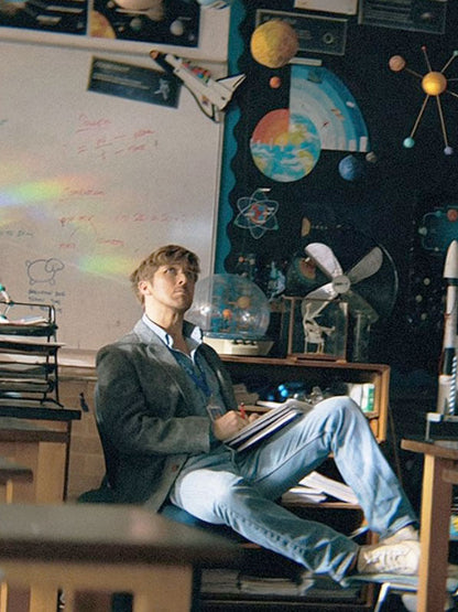 Ryland Grace Project Hail Mary Grey Wool Jacket