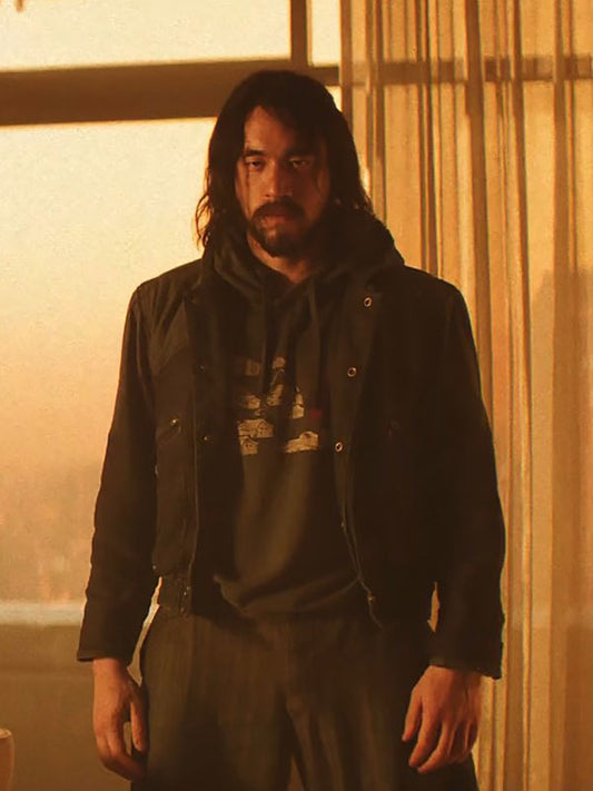 Ryu Street Fighter 2026 Black Cotton Jacket