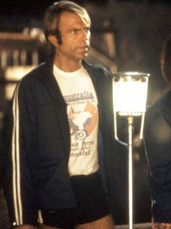 Sam Neil A Cry In The Dark 1988 Black Track Jacket