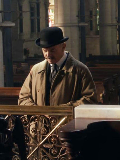 Sam Neil Peaky Blinders Season 02 Brown Trench Coat