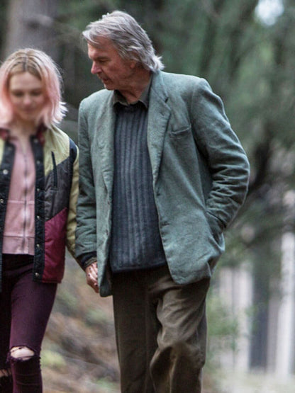 Sam Neil The Daughter 2015 Green Wool Blazer