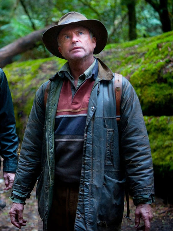 Sam Neil The Hunter 2011 Green Field Jacket