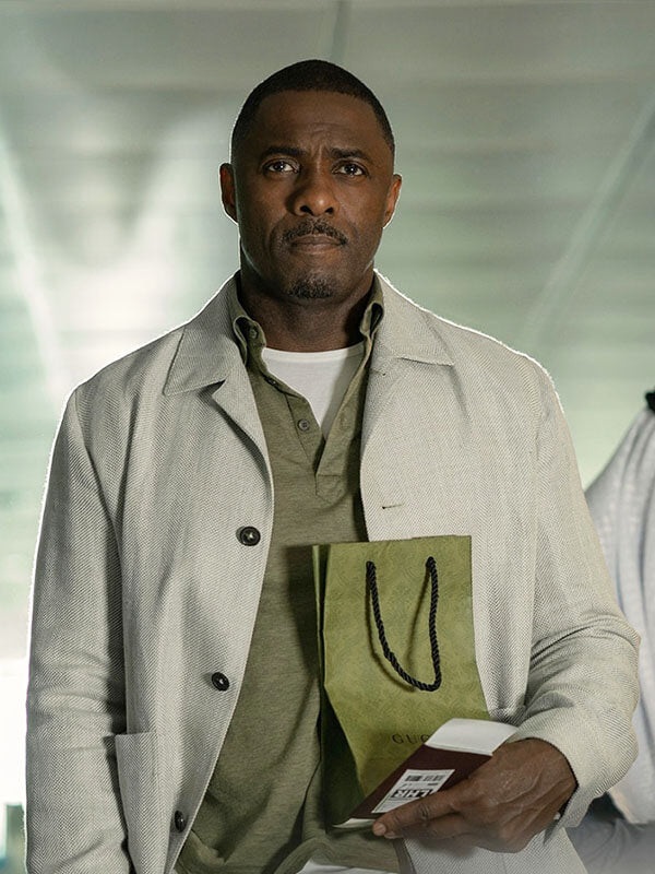 Sam Nelson Hijack Season 01 White Cotton Blazer