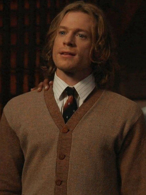 Sam Reid Interview With The Vampire Season 01 Tan Cardigan Jacket