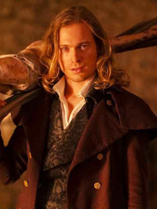 Sam Reid Interview With The Vampire Season 02 Red Wool Coat