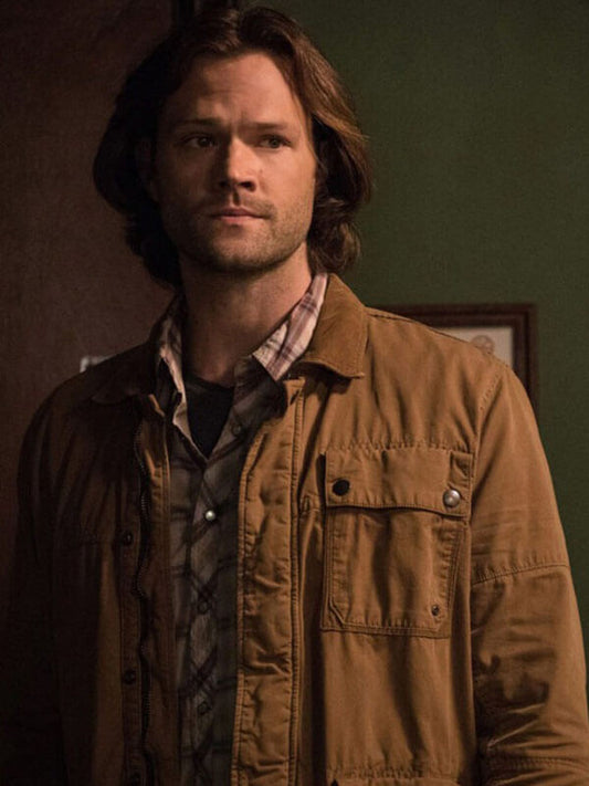 Sam Winchester Supernatural Brown Cotton Jacket