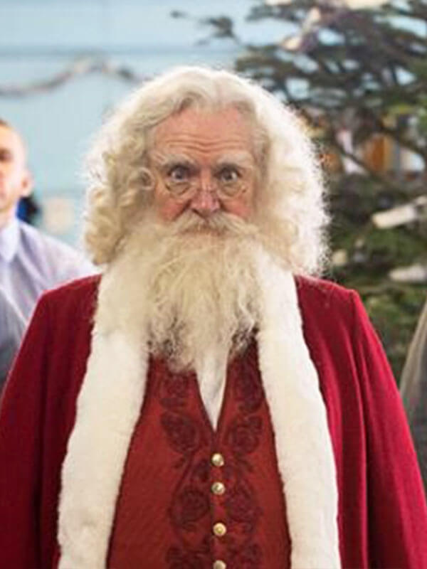 Santa Claus Get Santa Red Wool Christmas Jacket