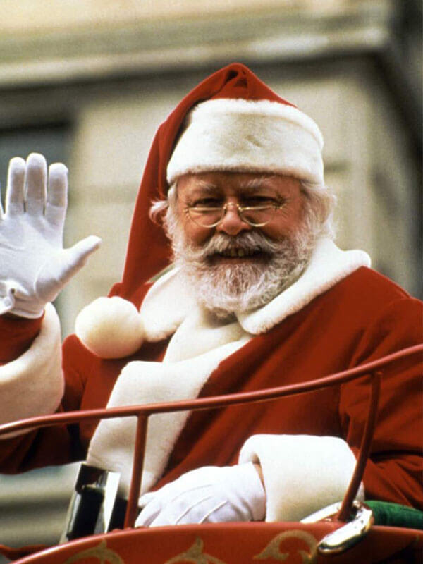 Santa Claus Miracle On The 34th Street Red Wool Santa Jacket