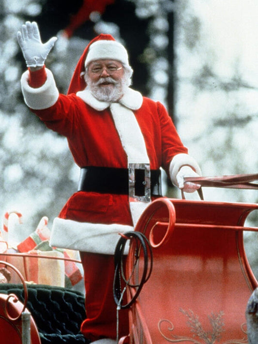 Santa Claus Miracle On The 34th Street Red Wool Santa Jacket