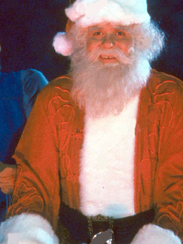 Santa Ernest Saves Christmas Red Velvet Jacket