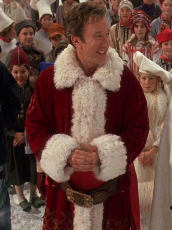 Scott Calvin The Santa Clause 2 Red Santa Wool Jacket