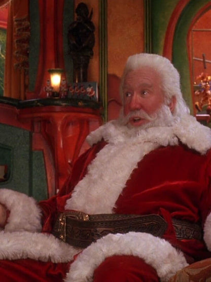 Scott Calvin The Santa Clause 2 Red Santa Wool Jacket