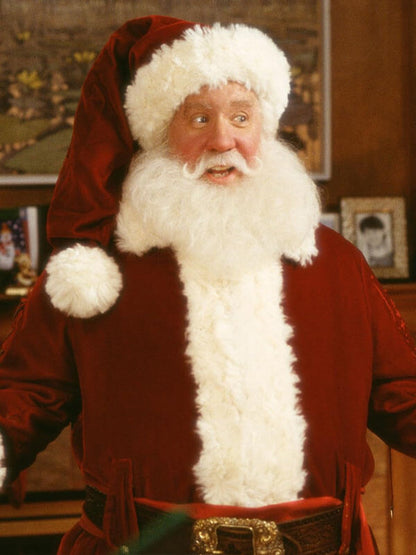 Scott Calvin The Santa Clause 2 Red Santa Wool Jacket