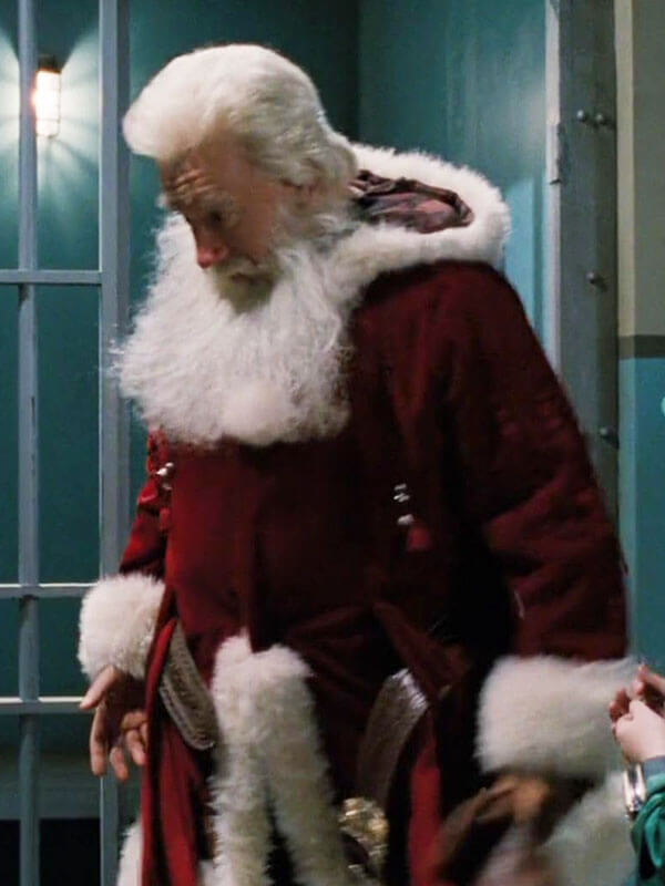 Scott Calvin The Santa Clause Red Santa Velvet Jacket