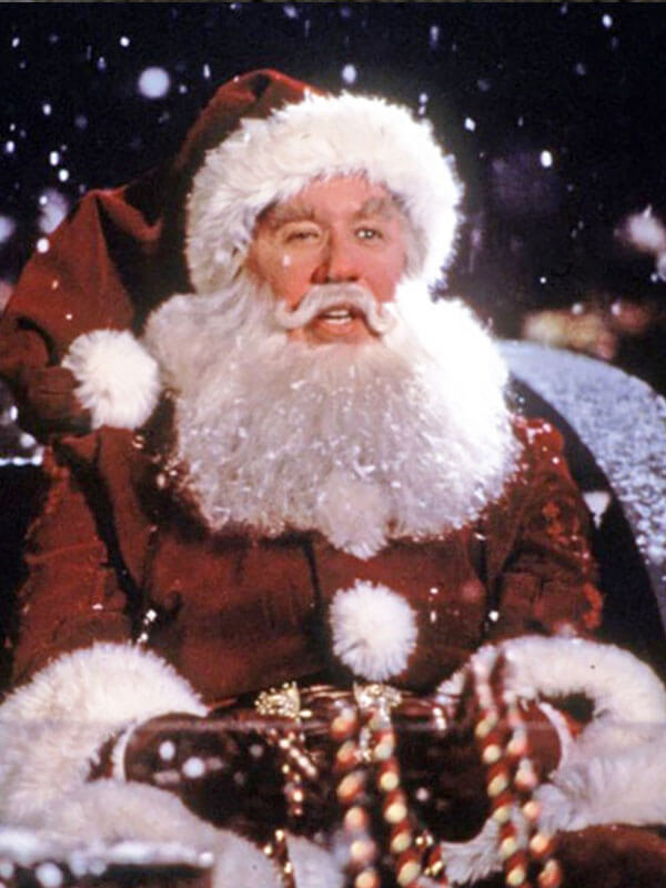 Scott Calvin The Santa Clause Red Santa Velvet Jacket