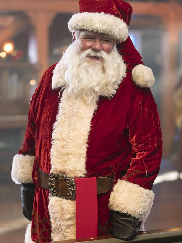 Scott Calvin The Santa Clauses Red Santa Velvet Jacket