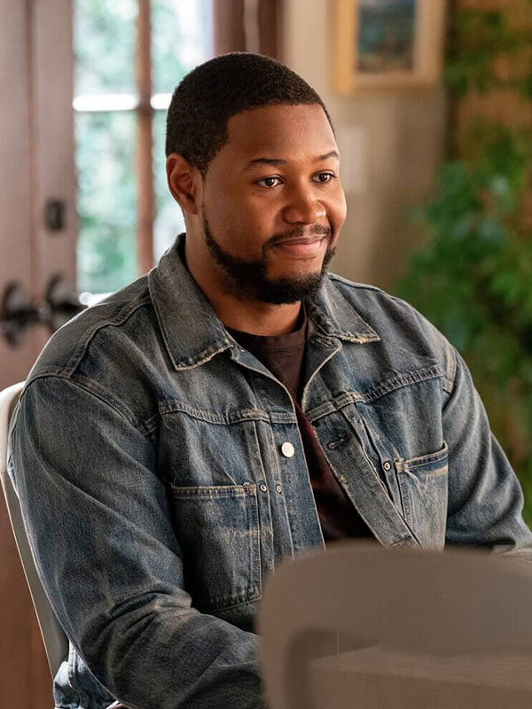 Sean Shrinking Season 01 Blue Denim Jacket