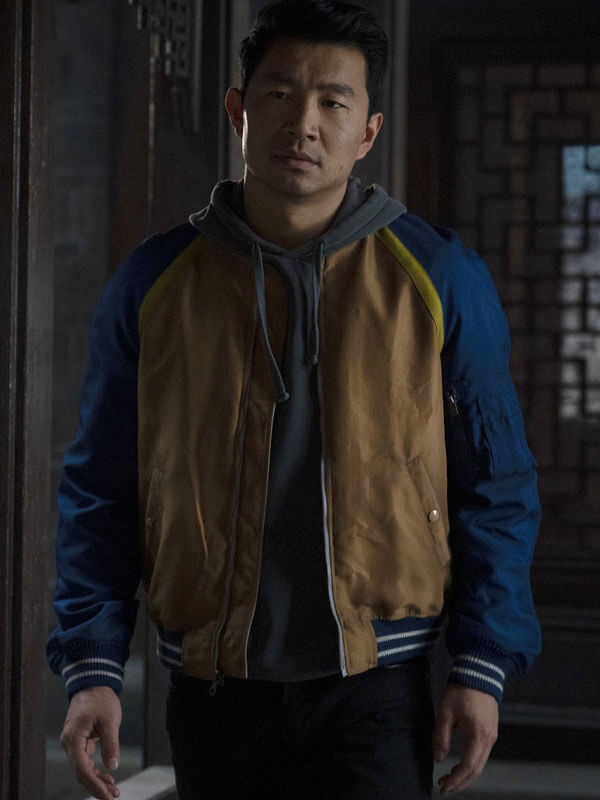 Shaun Shang Chi And The Legend Of The Ten Rings Yellow Varsitty Jacket