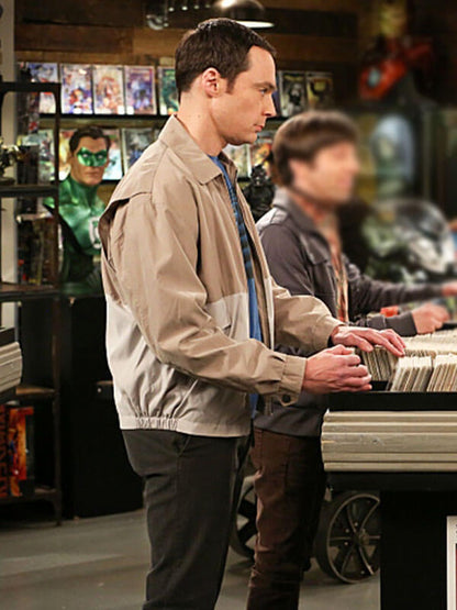 Sheldon Cooper Big Bang Theory Season 09 Two Toned Jacket