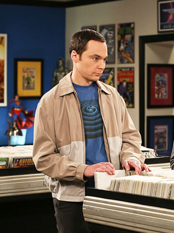 Sheldon Cooper Big Bang Theory Season 09 Two Toned Jacket