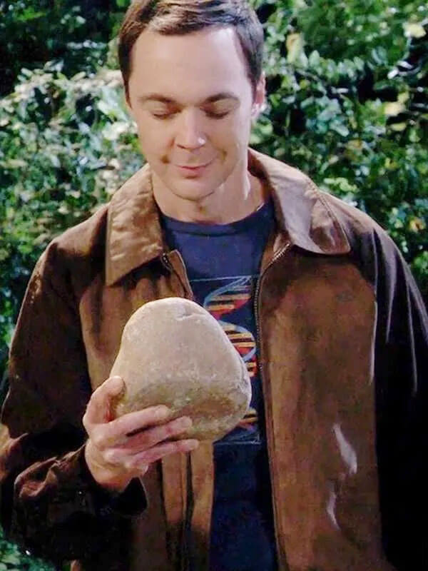 Sheldon Cooper Big Bang Theory Season 10 Brown Cotton Jacket