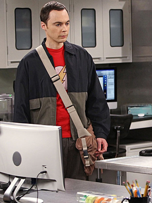 Sheldon Cooper Big Bang Theory Season 10 Two Toned Jacket