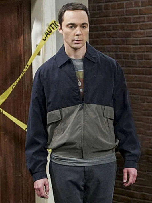Sheldon Cooper Big Bang Theory Season 10 Two Toned Jacket