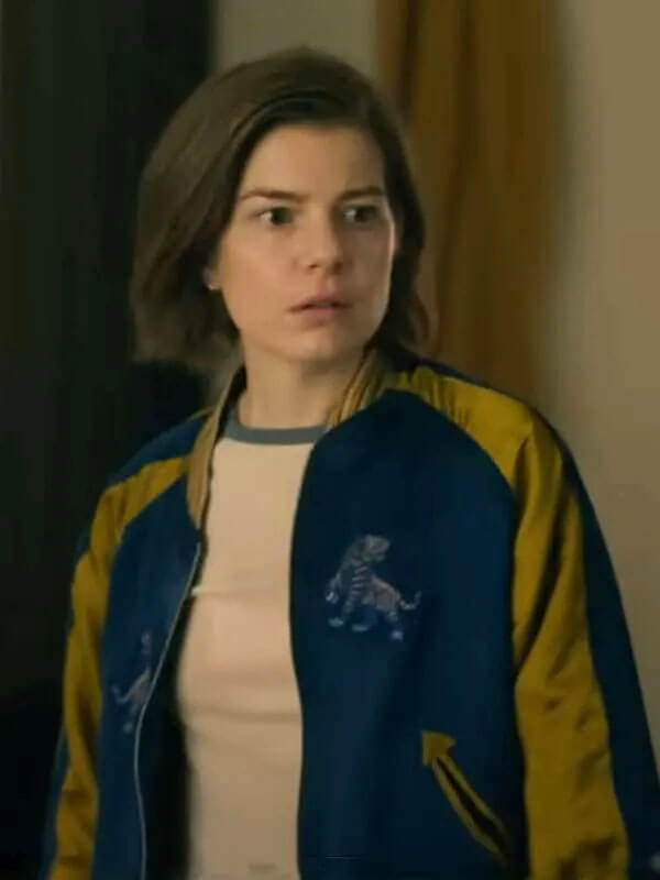 Sherley Bender Slow Horses Season 03 Blue Bomber Jacket