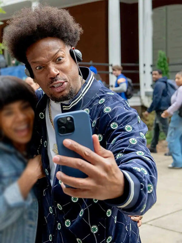 Shorty Meeks Scary Movie 6 Blue Track Jacket