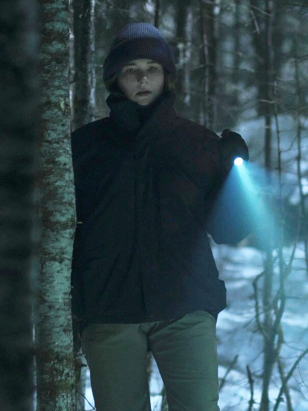 Sidney Scofield The Last Frontier Black Puffer Coat