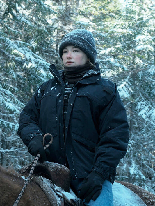 Sidney Scofield The Last Frontier Black Puffer Coat