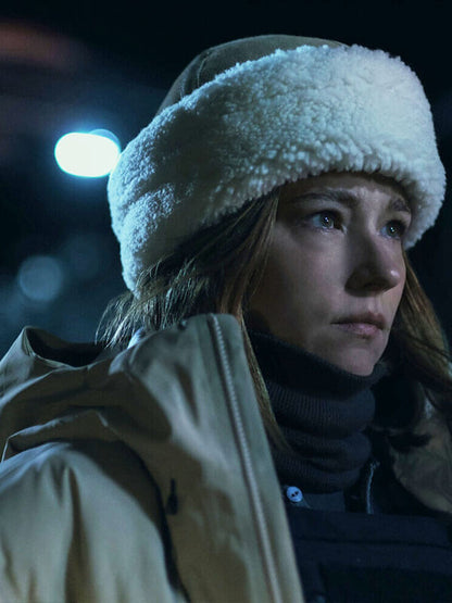 Sidney Scofield The Last Frontier Tan Puffer Coat