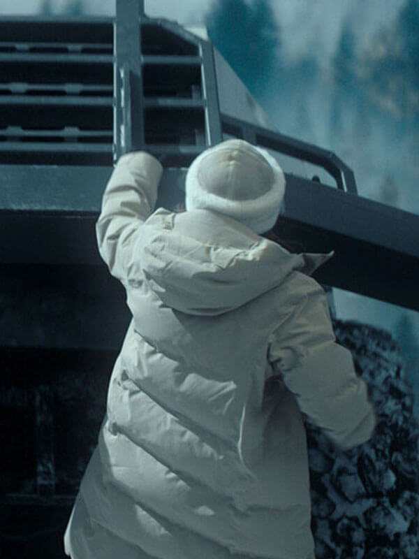Sidney Scofield The Last Frontier Tan Puffer Coat