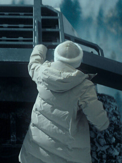 Sidney Scofield The Last Frontier Tan Puffer Coat