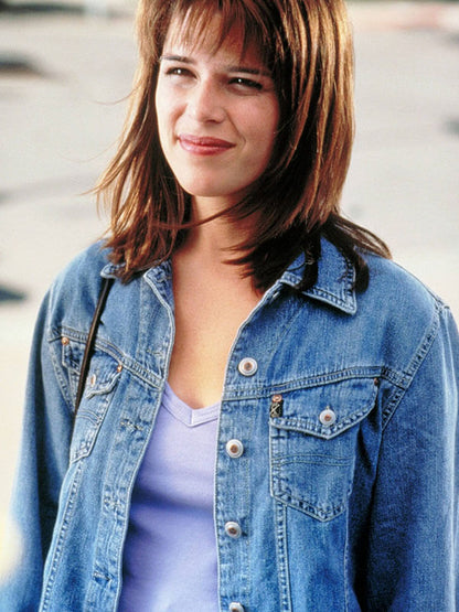 Sidney Scream 1996 Blue Denim Jacket