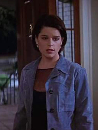 Sidney Scream 2 Blue Suede Jacket