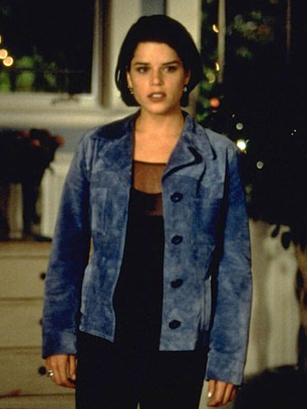 Sidney Scream 2 Blue Suede Jacket